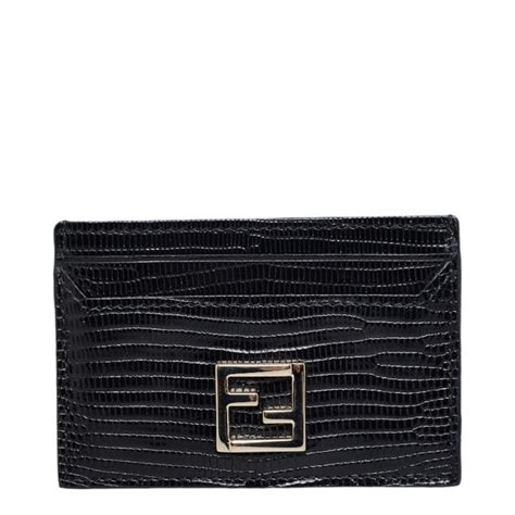 fendi leather card case|fendi wallet saks.